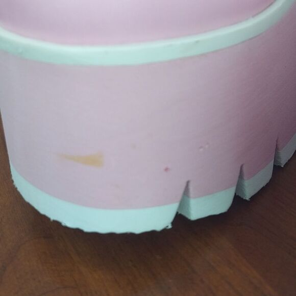 Demonia Ashes-57 Baby Pink Platform Vegan Leather Boots Sz 9 - Picture 9 of 15